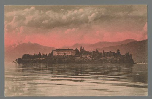 Lake Maggiore. Isola Madre. Sunset