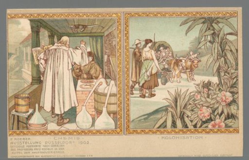 Chemistry. Colonization. Düsseldorf Exhibition 1902