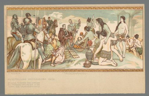 Barter Trade. Düsseldorf Exhibition 1902