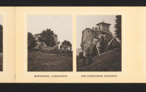 Liebenstein Castle Ruin. The Chinese House