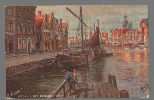 Emden. - The Town Hall - Delft