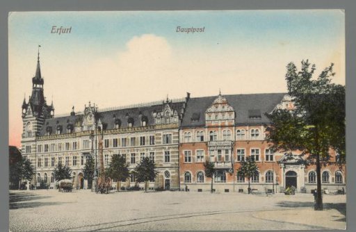 Erfurt. Main Post Office