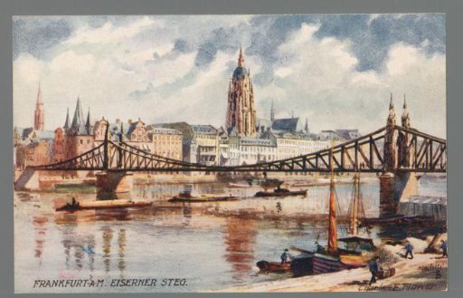 Frankfurt a/M. Eiserner Steg