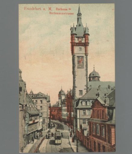 Frankfurt a. M. City Hall with Bethmannstrasse