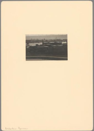 View of Amsterdam from the lookout tower Entos