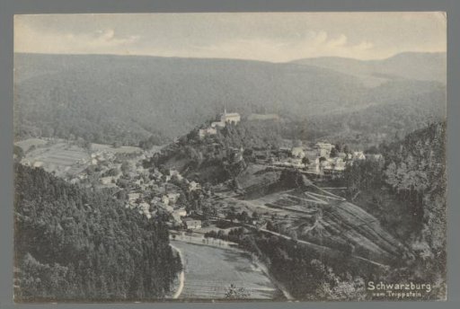 Schwarzburg from the Trippstein