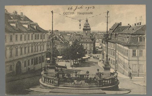 Gotha. Hauptmarkt