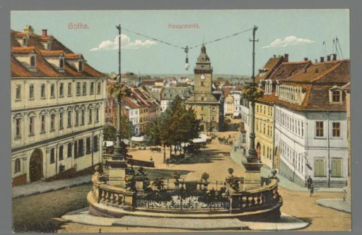 Gotha. Hauptmarkt