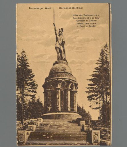 Teutoburger Wald. Hermannsdenkmal