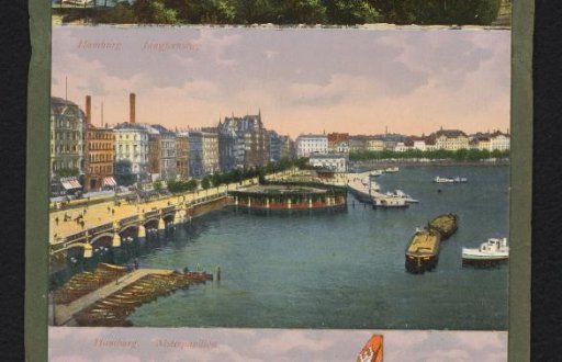 Hamburg. Jungfernstieg