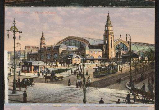 Hamburg. Central Station