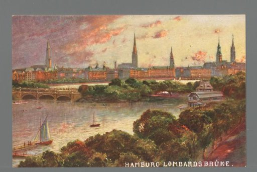Hamburg. Lombards Bridge
