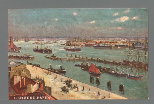 Hamburg. Harbour