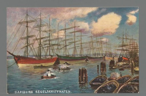 Hamburg. Sailing Ship Harbour