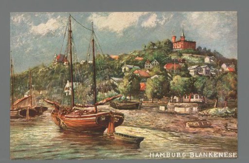 Hamburg. Blankenese