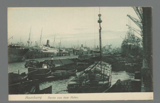 Hamburg. View from the Harbour