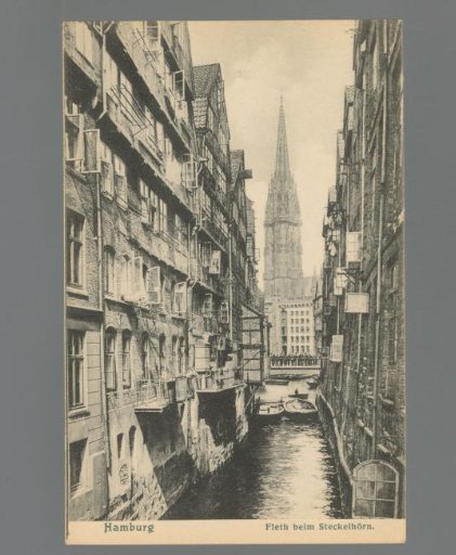 Hamburg. Fleth near Steckelhörn