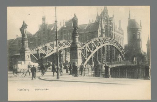 Hamburg. Brooksbrücke