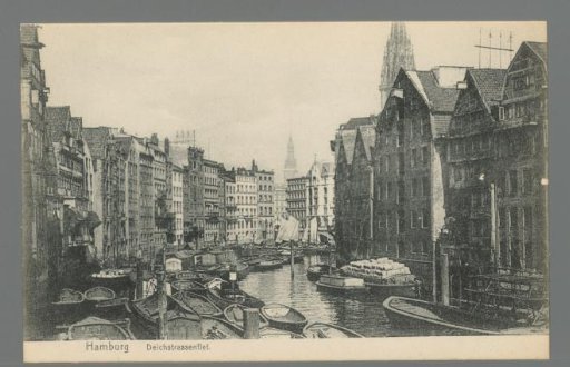 Hamburg. Deichstrassenflet