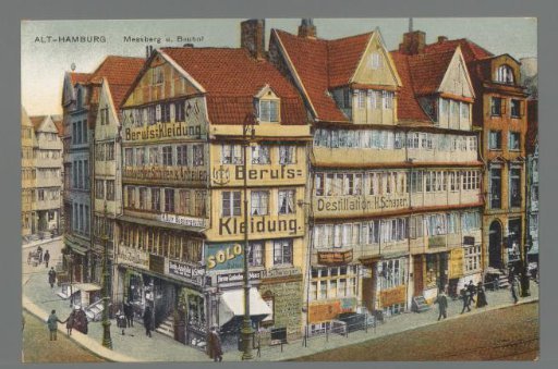 Old Hamburg. Messberg and Bauhof