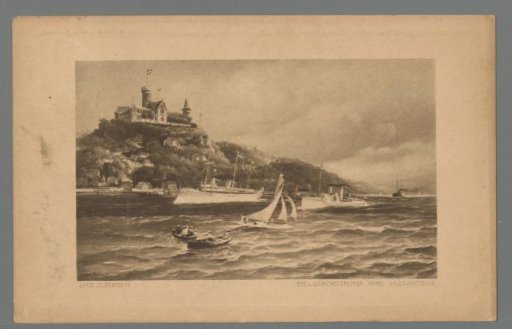 Süllberg. Blankenese near Hamburg
