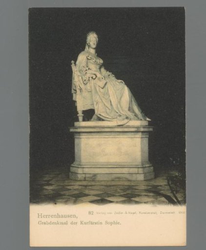 Herrenhausen, Tomb monument of Electress Sophie