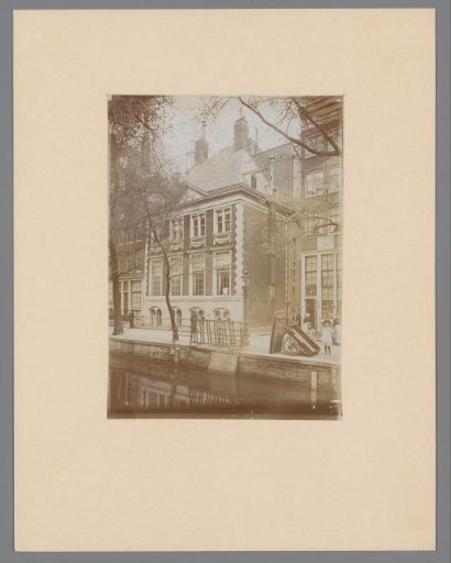 View of the Oudezijds Achterburgwal with the old Spinhuis in Amsterdam