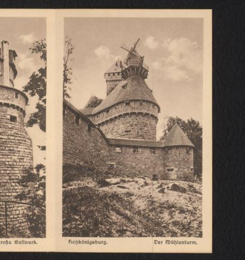 Hohkönigsburg. The Mill Tower