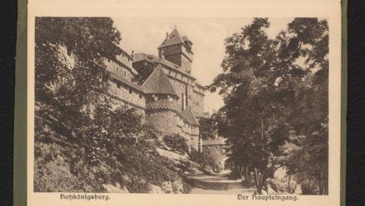 Hohkönigsburg. The Main Entrance