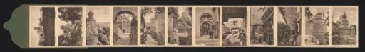 Leporello Album with Views of Hohkönigsburg Castle