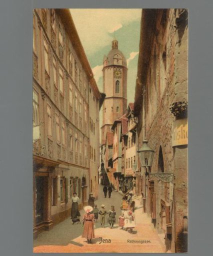 Jena. Rathausgasse