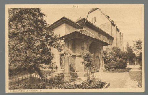 Jena. Schillerkirche in Wenigenjena