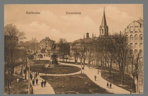 Karlsruhe. Kaiserplatz