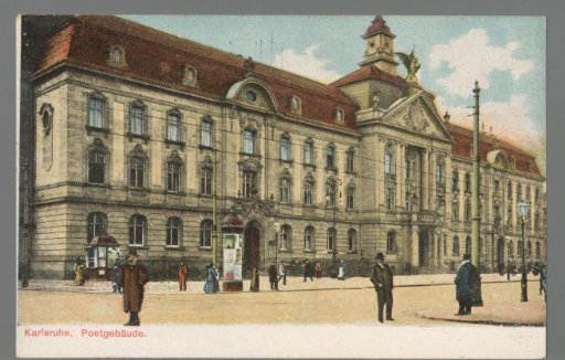 Karlsruhe. Post Office Building