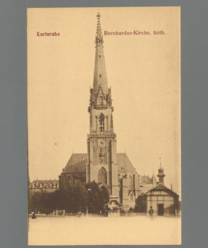 Karlsruhe. St. Bernard's Church, Catholic