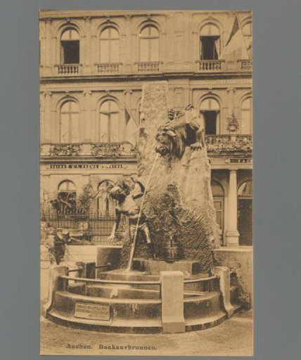 Aachen. Baakauv Fountain