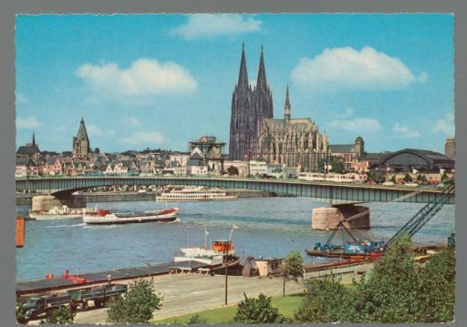 Cologne, Cathedral and Rhine