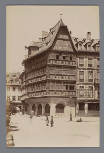 View of a House in Strasbourg