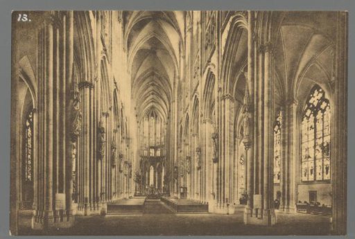 Cologne on the Rhine. Cathedral, Interior