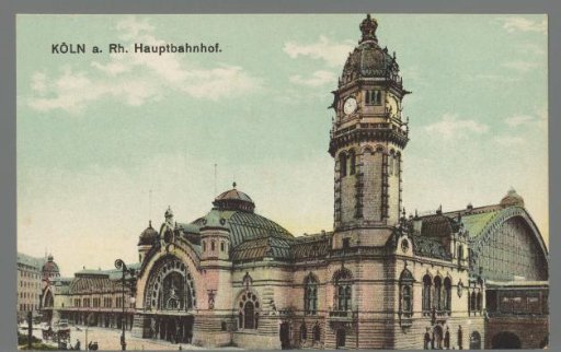 Cologne a. Rh. Central Station