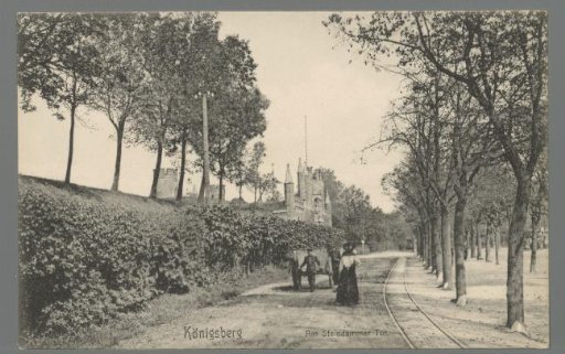 Königsberg. At the Steindammer Gate