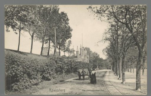 Königsberg. At the Steindammer Gate