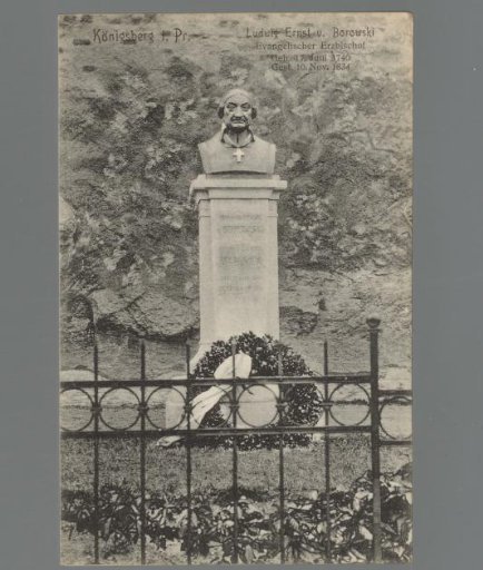 Königsberg in Prussia. Ludwig Ernst von Borowski