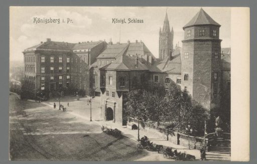 Königsberg in Prussia. Royal Palace