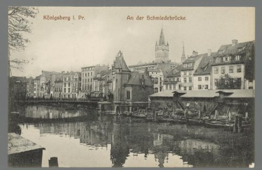 Königsberg in Prussia. At the Schmiedebrücke