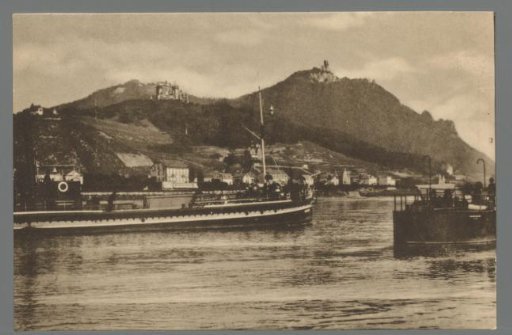 Königswinter with Drachenburg and Drachenfels