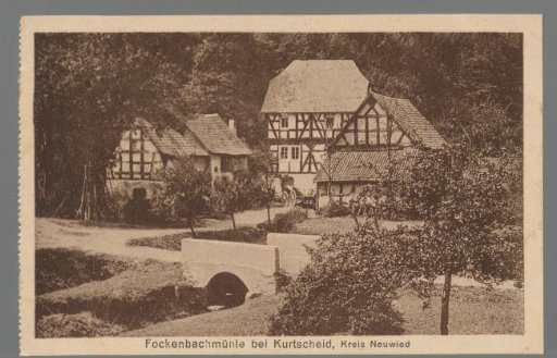 Fockenbachmühle near Kurtscheid, District of Neuwied