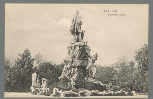 Leipzig. Bismarck Monument