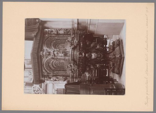 Pulpit in the New Church in Amsterdam