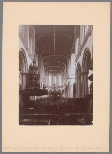 Interior of the New Church in Amsterdam